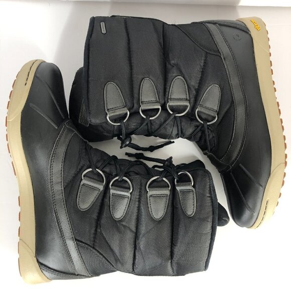 Hi-Tec‎ Talia Black Shell Puffer Waterproof Winter Snow Boots Sz 9 - Picture 8 of 15